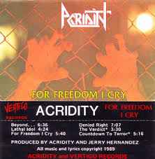 acridity