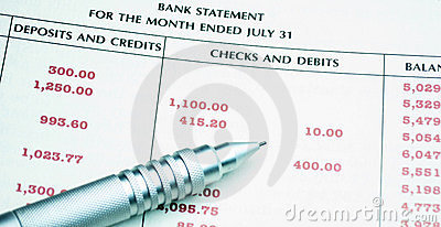 bank statement