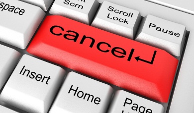 cancel