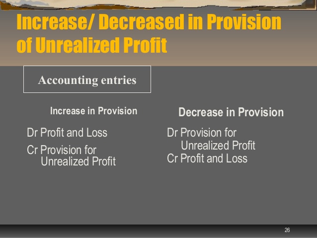 increase in provision