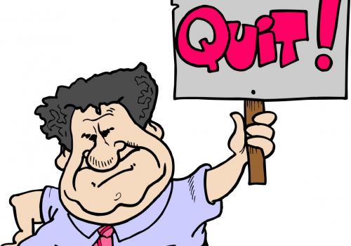 quit