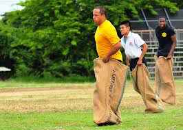 sack race