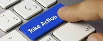 take action